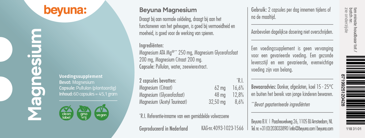 Beyuna Magnesium