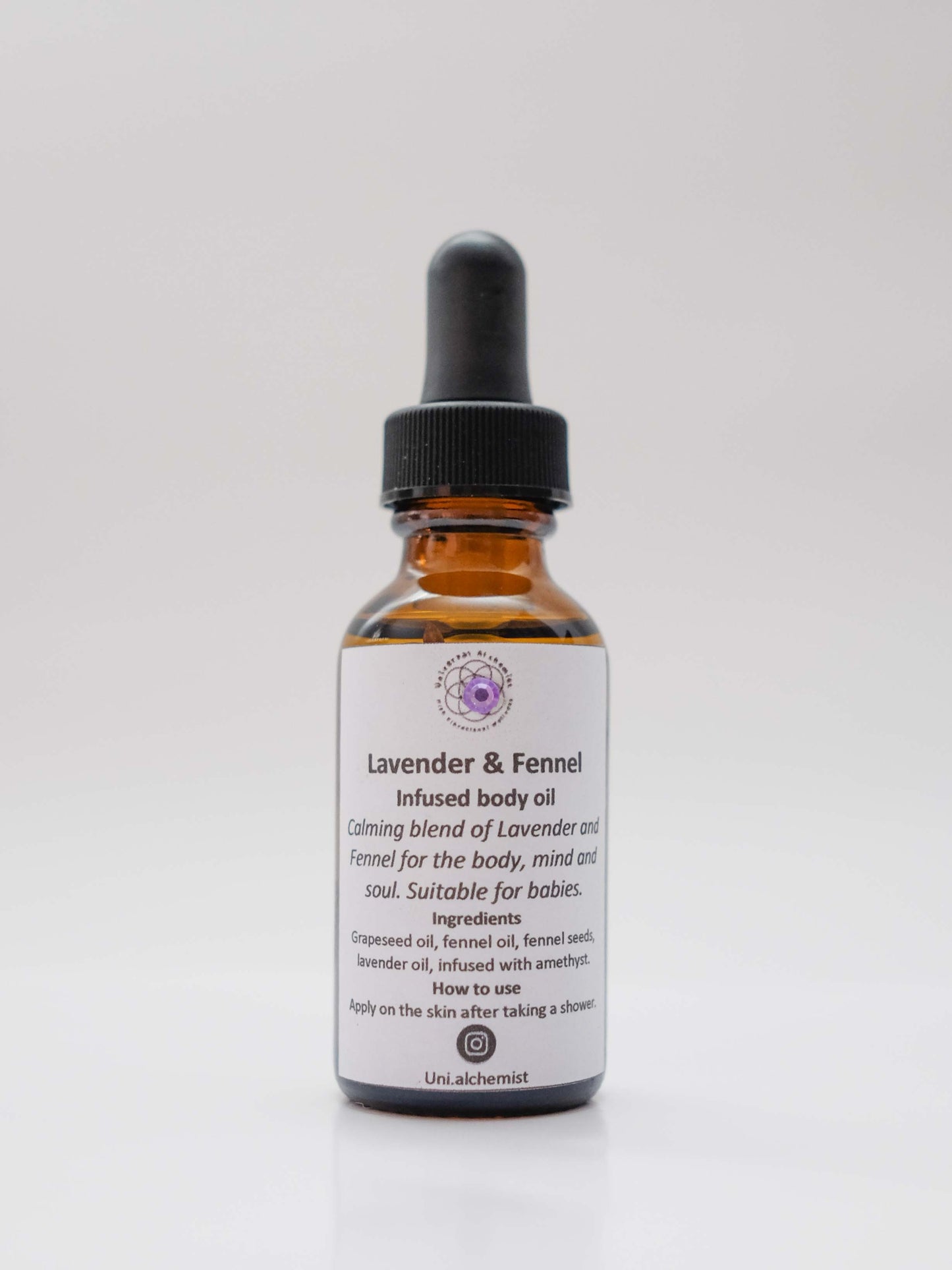 Lavender & Fennel Infused Body Oil