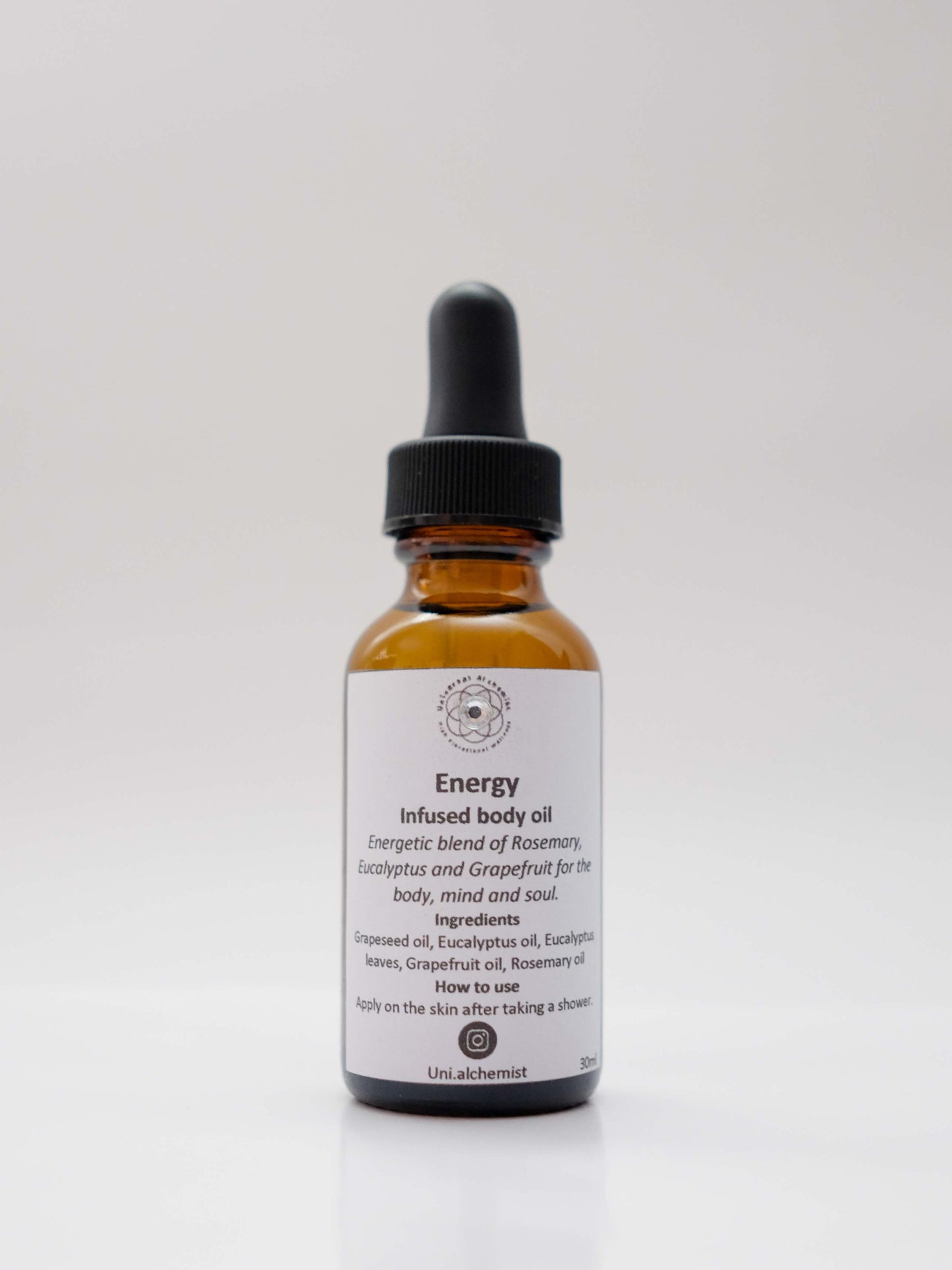 Energy Infused Body Oil